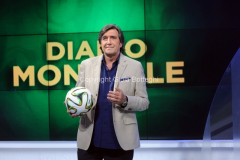 19/06/2014 Roma Marco Civoli conduce Diario Mondiale