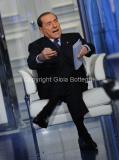 09/01/2013 Roma Porta a porta con Berlusconi