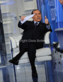 09/01/2013 Roma Porta a porta con Berlusconi