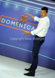07/09/2015 Roma Spot della trasmissione Domenica in che sarà condotto da Paola Perego e Salvo Sottile