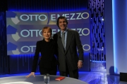 Foto/IPP/Gioia Botteghi
11/03/2013 Roma Alfio Marchini ospite di Lilli Gruber nella trasmissione 8 e mezzo de La7