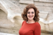 Foto/IPP/Gioia Botteghi
02/05/2016 Roma presentazione del film LA BUONA USCITA, nella foto:   GEA MARTIRE