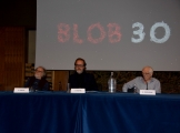 Foto/IPP/Gioia Botteghi
Roma12/04/2019 festeggiamento in rai per i 30 anni di Blob di rai3, nella foto Enrico Ghezzi l'ideatore  Angelo Guglielmi, Stefano Coletta
Italy Photo Press - World Copyright