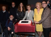 Foto/IPP/Gioia Botteghi
Roma12/04/2019 festeggiamento in rai per i 30 anni di Blob di rai3, nella foto Enrico Ghezzi l'ideatore Sandra Milo, Franca Leosini,  Stefano Coletta, Alba Parietti, Nino Strabioli
Italy Photo Press - World Copyright