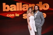 Foto/IPP/Gioia BotteghiRoma19/10/2023 presentazione della trasmissione Ballando con le stelle, Sara Croce con Luca FavillaItaly Photo Press - World Copyright