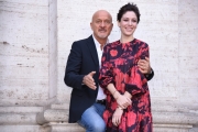 Foto/IPP/Gioia Botteghi
Roma 21/03/2019 Presentazione del film Bentornato Presidente, nella foto: Claudio Bisio e SARAH FELBERBAUM
Italy Photo Press - World Copyright