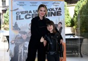 Foto/IPP/Gioia BotteghiRoma 07/03/2022 photocall del film C'era una volta il crimine, nella foto  Carolina Crescentini con PenelopeItaly Photo Press - World Copyright