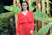 Foto/IPP/Gioia Botteghi 31/1/2018 Roma, presentazione della fiction di rai uno In punta di piedi, nella foto: Bianca Guaccero Italy Photo Press - World Copyright