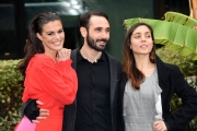 Foto/IPP/Gioia Botteghi 31/1/2018 Roma, presentazione della fiction di rai uno In punta di piedi, nella foto: Marco Palvetti, Bianca Guaccero, Cristiana Dell’Anna Italy Photo Press - World Copyright