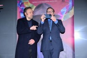 Foto/IPP/Gioia BotteghiRoma18/01/2023 photocall del film di Franco nero, L'uomo che disegno Dio , ospite d'onore Kevin SpaceyItaly Photo Press - World Copyright