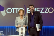 Foto/IPP/Gioia Botteghi
12/06/2018 Roma, Matteo Salvini ospite di Lilli Gruber a Otto e mezzo La7
 Italy Photo Press - World Copyright