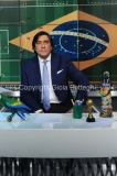27/05/2014 Roma spot per il programma MAXINHO DO BRASIL, nella foto Marco Civoli