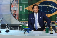 27/05/2014 Roma spot per il programma MAXINHO DO BRASIL, nella foto Marco Civoli