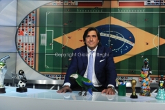 27/05/2014 Roma spot per il programma MAXINHO DO BRASIL, nella foto Marco Civoli