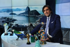 27/05/2014 Roma spot per il programma MAXINHO DO BRASIL, nella foto Marco Civoli