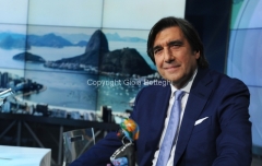 27/05/2014 Roma spot per il programma MAXINHO DO BRASIL, nella foto Marco Civoli