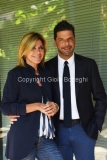 02/07/2016 Roma presentazione della nuova edizione di Mi manda rai tre, nella foto Elsa Di Gati , collaboratrice del programma con Salvo Sottile