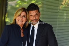 02/07/2016 Roma presentazione della nuova edizione di Mi manda rai tre, nella foto Elsa Di Gati , collaboratrice del programma con Salvo Sottile
