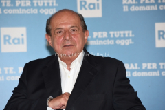 05/07/2016 Roma presntazione dei palinsesti RAI, nella foto: Giancarlo Magalli