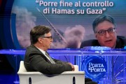 Foto/IPP/Gioia BotteghiRoma10/10/2023 ospite della tramissione  l ambasciatore israeliano in Italia Alon Bar Italy Photo Press - World Copyright