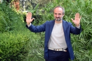 Foto/IPP/Gioia Botteghi12/10/2018 Roma, presentazione della seconda serie della fiction Rocco Schiavone, nella foto: Christian Ginepro Italy Photo Press - World Copyright