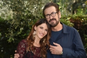 Foto/IPP/Gioia Botteghi12/10/2018 Roma, presentazione della seconda serie della fiction Rocco Schiavone, nella foto:   Claudia Vismara con Marco Giallini Italy Photo Press - World Copyright