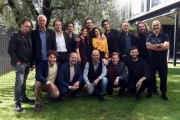 Foto/IPP/Gioia Botteghi12/10/2018 Roma, presentazione della seconda serie della fiction Rocco Schiavone, nella foto: il cast Italy Photo Press - World Copyright