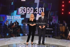 11/12/2016 Roma serata Telethon Show, nella foto: Frizzi e Venier