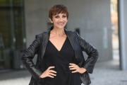 Foto/IPP/Gioia Botteghi
Roma 22/10/2018 presentazione del film Uno di famiglia, nella foto:  Lucia Ocone
 Italy Photo Press - World Copyright