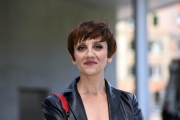 Foto/IPP/Gioia Botteghi
Roma 22/10/2018 presentazione del film Uno di famiglia, nella foto:  Lucia Ocone
 Italy Photo Press - World Copyright