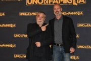 Foto/IPP/Gioia Botteghi
Roma 22/10/2018 presentazione del film Uno di famiglia, nella foto:  Nino Frassica e Pietro Sermonti
 Italy Photo Press - World Copyright