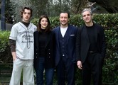 Foto/IPP/Gioia BotteghiRoma 21/02/2022 fiction rai 1 Vostro onore, nella foto Stefano Accorsi e Barbara Ronchi, Matteo Oscar, Francesco Colella Italy Photo Press - World Copyright