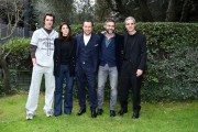 Foto/IPP/Gioia BotteghiRoma 21/02/2022 fiction rai 1 Vostro onore, nella foto Stefano Accorsi e Barbara Ronchi, Matteo Oscar, Francesco Colella ed il regista Alessandro CasaleItaly Photo Press - World Copyright